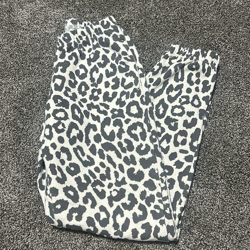 Leopard sweatpants